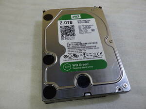 WESTERN DIGITAL WD HDD 内蔵ハードディスク 3.5インチ HDD 2TB Green WD20EZRX 動作品保証#LV501165