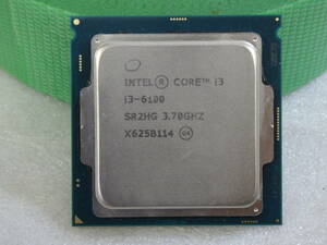 PCパーツ CPU Intel Core i3 6100 SR2HG 3.70GHZ 動作品保証#LV501845