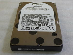 WD5000HHTZ WD VelociRaptor 500GB HDD フォーマット確認のみ#LV501544