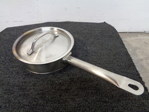 **CK0609 | business use fry pan cover attaching stainless steel W175×D175(360)×H63(95)mm used for kitchen use 