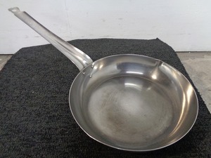 **CK0615(6) | business use fry pan stainless steel MARUTAMA W245×D240(525)×H48(130)mm used for kitchen use 