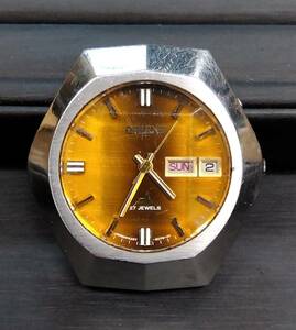 【1円スタート】ORIENT　オリエント　27石　TE429-30760CU　ベルト無し　ジャンク品