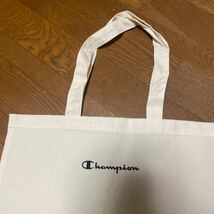 新品♪チャンピオン≪Champion≫♪買い物などに！薄手キャンバス地♪トートバック♪♪_画像2