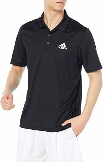 新品未使用♪adidas/アディダス♪ワンポイントロゴポロシャツ/半袖ポロ♪サイズO♪ブラック♪♪