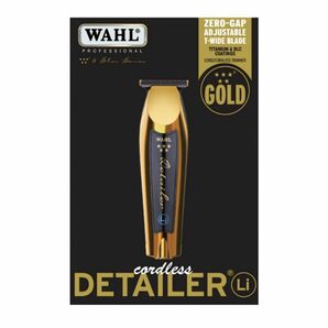 WAHL Cordless Detailer Li ウォール ゴールド ディテイラー 充電スタンド付き バリカン トリマー