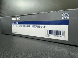 TOMIX HO-9058 JR 14系14形特急寝台客車(北陸)増結セット