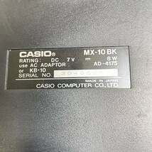 【J98西】★【現状出品】Casio MSX MX-10 BK 本体のみ　動作未確認_画像10