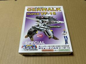 Macross Plastic Model Непосредованный предмет Nichimo 1/200 Super Gawalk VF-1S