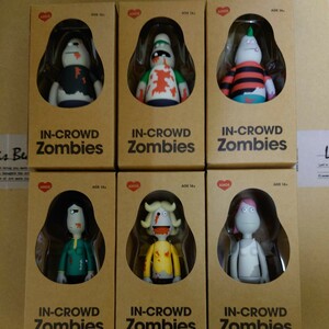 AMOS TOY IN-CROWD ジェームス ジャービス Zombies ６体フィギュアセット エイモス