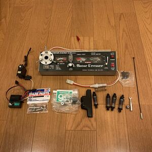 SHINWA モータードレッサー、アンプ、サーボなどジャンク一式　当時物　旧車　VINTAGE RC