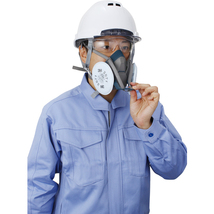 ３Ｍ 防毒マスク６５００ＱＬ Ｍサイズ 防じんマスク兼用（区分２-３兼用）作業用 業務用品 工場_画像4