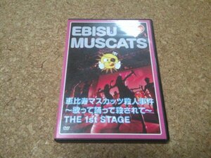 恵比寿マスカッツ【恵比寿マスカッツ殺人事件 歌って踊って殺されて THE 1st STAGE】★ライブ・2DVD★