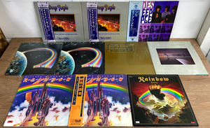 ディープパープル/レインボー 10枚 LP レコード まとめてセット 被りあり 1110 Deep Purple Rainbow