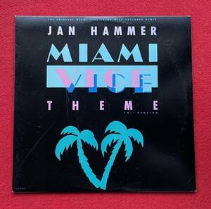  промо запись Jan Hammer / Miami Vice Theme 12'' запись прочее Pro motion запись редкость запись популярный запись большое количество лот.