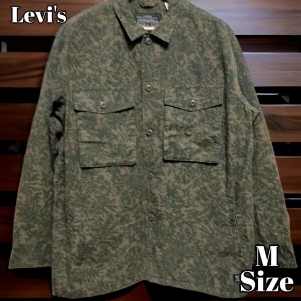 Levi's ミリタリージャケット カバーオール バングラディシュ製 Mサイズ