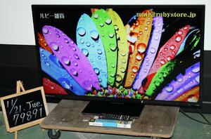 79891★ORION 40型LED液晶テレビ NHC-401B (2) 【1円スタート！/オリオン/ドウシシャ/地上デジタル液晶テレビ/リモコン付】