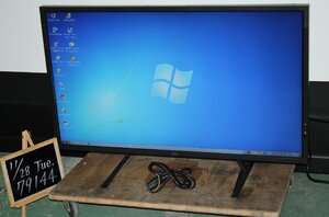 79144★NEC 42型LED液晶ディスプレイ MultiSync LCD-V423 (6) 【1円スタート！/パブリックディスプレイ/フルHD/ステレオスピーカ内蔵】