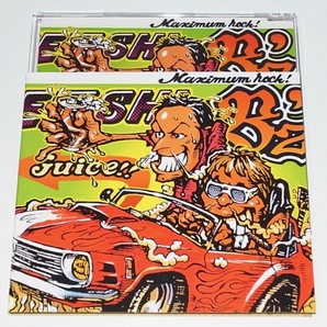 盤面美品 初回限定盤 中古 マキシシングル CD B’z juice ジュース UBU 『おネプ!』エンディングテーマ ビーズ 稲葉浩志 松本孝弘の画像2