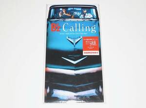 盤面美品 初回限定ステッカー付 中古 8cmシングル CD B’z Calling コーリング Gimme your love (Live at Tokyo Dome) ビーズ 稲葉浩志