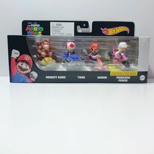 ホットウィール HKD43 マリオカート 4パック ザ・スーパーマリオブラザーズ・ムービー