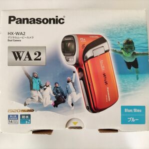 Panasonic パナソニック HX-WA2 防水デジタルムービーカメラブルー 