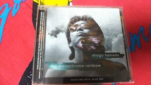 ”浜田省吾　The Monochrome Rainbow//Blue Sky -モノクロームの虹//蒼空”　12ｃｍ　シングル