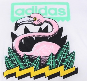 adidas originals Tee フラミンゴ M アディダス オリジナルス tシャツ ルーク・ペルティエ ストリート スケボー CF5840