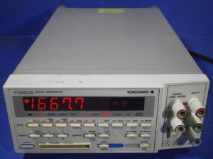 YOKOGAWA 7563 DIGITAL THERMOMETER