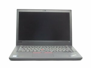 中古　Lenovo　T480　CORE8世代i5　ノートパソコン　通電しません　バッテリー欠品　　詳細不明　ジャンク扱い　送料無料