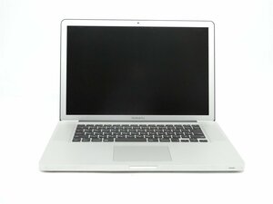 中古　MacBook　Pro　A1286　4GB　バッテリーと本体止めネジ欠品　　　詳細不明　ジャンク品