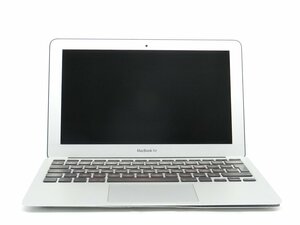 中古　Macbook Air　A1370　　バッテリーと本体止めネジ欠品　底面カバー変形　詳細不明　ノートPCパソコン　ジャンク品　送料無料