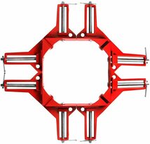 コーナークランプ 4個セット 90℃ DIY 定規 工具 万能 直角クランプ 90度 測定_画像1