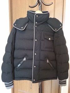 ★良品★ MONCLER BRESLE モンクレール ダウンジャケット ブラック 0 メンズ