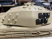 タミヤ1/16ドイツ陸軍重戦車キングタイガーポルシェターレット(3)_画像6