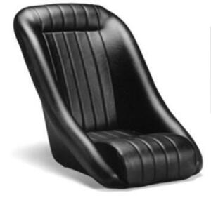  new goods Cobra low back seat black vinyl leather COBRA SEAT SFX2