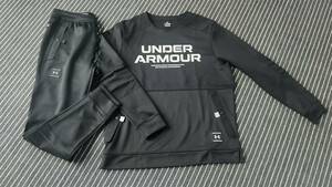 【送料無料】Under Armor [アンダーアーマー] 上下セット セットアップ 吸汗発散・ストレッチ 高機能 秋冬モデル メンズ：SIZE『XL』