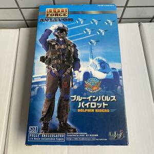  Takara голубой Impulse Pilot командир Watanabe . Elite сила EF-45 ELITE FORCE AVIATOR фигурка милитари jasdf авиация собственный ..