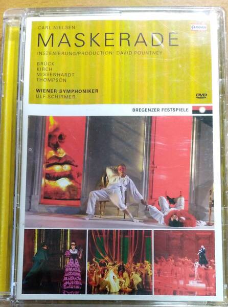 輸入盤DVD「C.Nielsen: Maskerade(ドイツ語版 カール・ニールセン 歌劇 仮面舞踏会 ウルフ・シルマー/ウィーン交響楽団)」