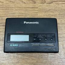 CW02 ラジオOK Panasonic RQ-S7F ラジオカセットウォークマン ポータブルラジオカセットプレーヤー ブラック パナソニック_画像1