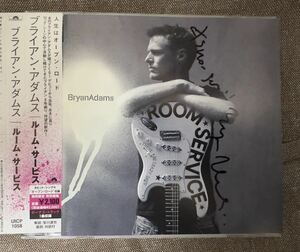 ブライアン・アダムス（Bryan Adams) 直筆サイン入りCD