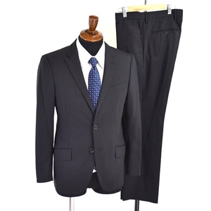 3TK072]GREEN LABEL RELAXING Arrows silk .2. button single suit Y5 / S dark gray stripe spring summer autumn 3121-111-1061