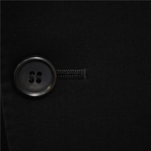 3XK115】EDWARD'S 2つボタン シングルスーツ S Y7 ブラック 黒 アジャスターなし ブラックスーツ SO0670385 夏物 春夏_画像3