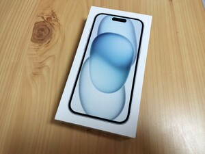 Apple iPhone 15 128GB Blue - SIMフリー 5G対応　完全新品未開封　