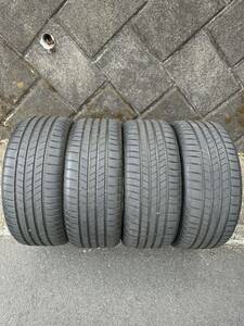 4本 バリ山 バリ溝 ブリヂストン TURANZA T005 225/40R18 92Y 2023年製造 225/40-18 86 カローラスポーツ GRヤリス プリウス BRZ ゴルフ 他