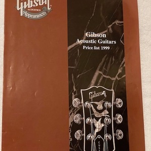 Gibson Acoustic Guitars Prices and Specifications 1999年の画像1