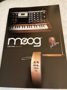 モーグ Moog VOYAGER THEREMIN PRO mooted folgre PianoBar 2005-2006カタログ