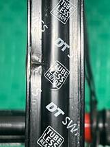 STAN’S NOTUBES CREST 32H 【リア：DT-SWISS 240s シマノフリー 11s QR 】【フロント：リム スポーク ニップル】中古品_画像6