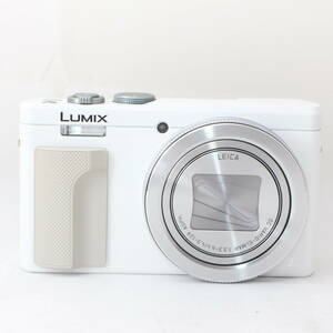 ジャンク品 パナソニック コンパクトデジタルカメラ ルミックス LUMIX TZ85 光学30倍 ホワイト DMC-TZ85-W #1667