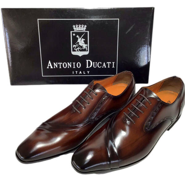 ANTONIO DUCATI アントニオデュカティ DC1191 24.5cm ダークブラウン (DBR) 紳士 メンズビジネス 革靴