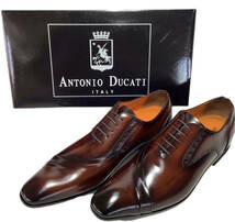 ANTONIO DUCATI アントニオデュカティ DC1191 26.0cm ダークブラウン (DBR) 紳士 メンズビジネス 革靴_画像1